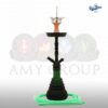 4 Star Shisha 420 B-GR (Schwarz-Grün )