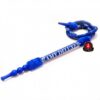 AMY Deluxe luxe waterpijpslang met logo (s200) - Blauw
