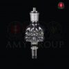 AMY DELUXE MELASSEFÄNGER SKULL GLAS MFG002TR EDELSTAHL