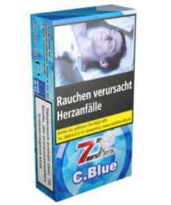 7 Days Tabak Platin 25g - C.Blue | Shisha Arome