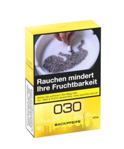 030 Tabak 25g - Backpfeife | Menthol und Zitrone