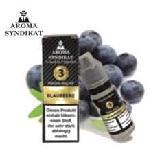 Aroma Syndikat Blaubeere Liquid 10ml 3mg ml Nikotin