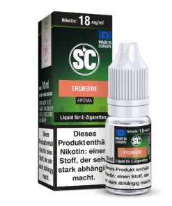 SC E-Zigaretten Liquid 10ml | Erdbeere