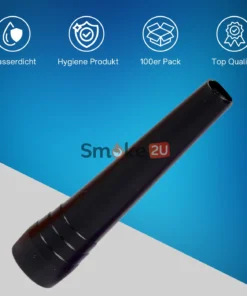 Smoke2u Hygiene Mundstück (100 Stück) Schwarz